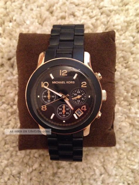 michael kors uhr damen gold schwarz|michael kors gold watches.